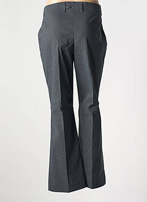 Pantalon droit fermeture zippée sous rabat boutonné gris SHEEGO femme