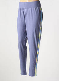 Jogging resserrée sur le bas bleu SHEEGO femme