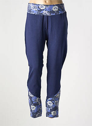 Legging taille élastique bleu SHEEGO femme