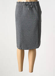 Jupe mi-longue coupe droite gris SHEEGO femme