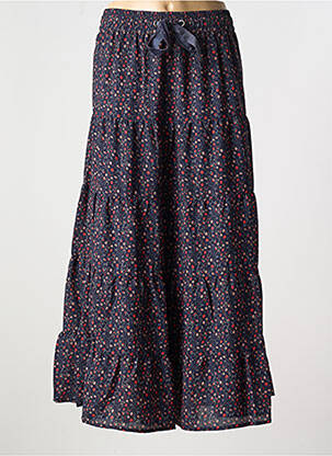 Jupe mi-longue bleu SHEEGO pour femme