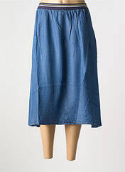 Jupe mi-longue bleu SHEEGO pour femme seconde vue