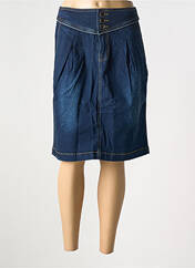 Jupe mi-longue bleu SHEEGO pour femme seconde vue