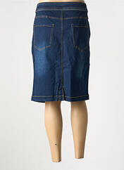 Jupe mi-longue bleu SHEEGO pour femme seconde vue