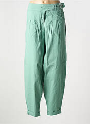 Pantalon droit vert SHEEGO pour femme seconde vue