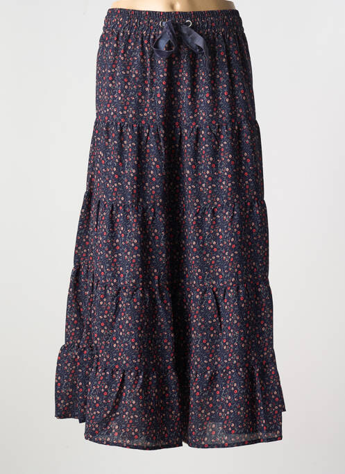 Jupe mi-longue bleu SHEEGO pour femme