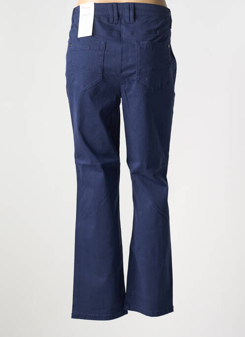 Pantalon droit bleu SHEEGO pour femme