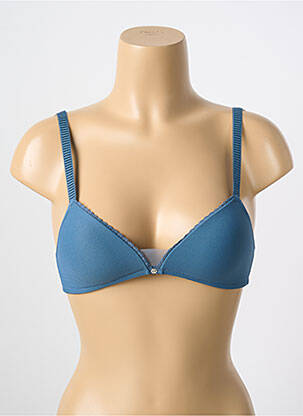 Soutien-gorge sans armature haut soutien-gorge moulé bleu PASSIONATA femme