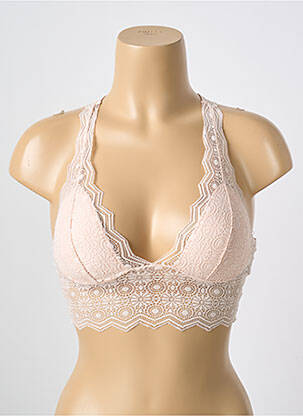 Soutien-gorge effet matière satinée bralettes rose PASSIONATA femme