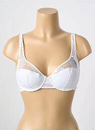 Soutien-gorge sans armature haut soutien-gorge moulé blanc IMPLICITE femme