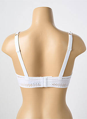 Soutien-gorge sans armature haut soutien-gorge moulé blanc IMPLICITE femme