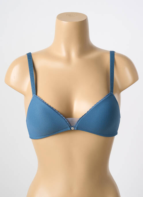 Soutien-gorge sans armature haut soutien-gorge moulé bleu PASSIONATA femme