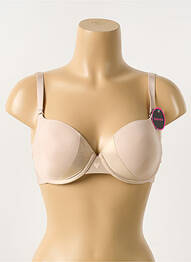 Soutien-gorge effet matière satinée haut soutien-gorge moulé chair PASSIONATA femme