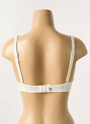 Soutien-gorge effet matière satinée haut soutien-gorge moulé beige SIMONE PERELE femme