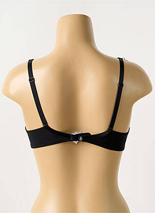 Soutien-gorge effet matière satinée haut soutien-gorge moulé noir SIMONE PERELE femme