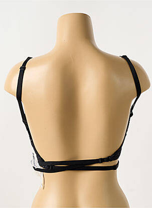 Soutien-gorge effet matière satinée haut soutien-gorge moulé noir SIMONE PERELE femme