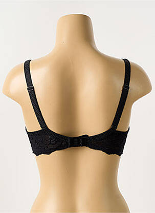 Soutien-gorge effet matière satinée haut soutien-gorge moulé noir SIMONE PERELE femme