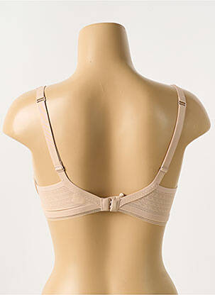 Soutien-gorge effet matière satinée haut soutien-gorge moulé chair SIMONE PERELE femme