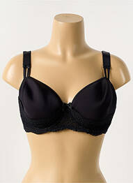 Soutien-gorge tissage dentelle haut soutien-gorge moulé noir SIMONE PERELE femme