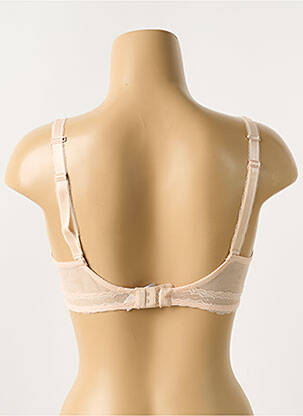 Soutien-gorge effet matière satinée haut soutien-gorge moulé chair SIMONE PERELE femme