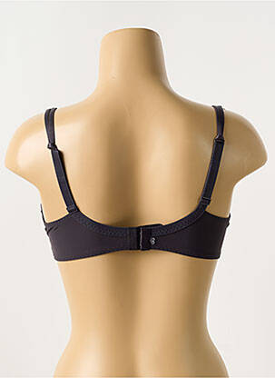 Soutien-gorge effet matière satinée haut soutien-gorge moulé gris SIMONE PERELE femme