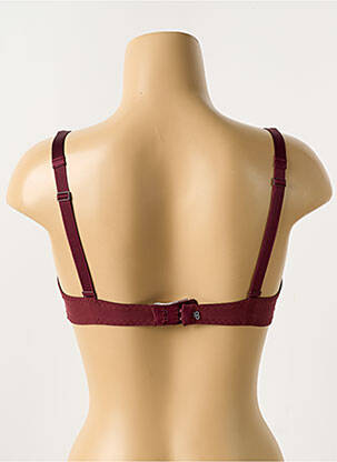 Soutien-gorge broderie haut soutien-gorge moulé rouge SIMONE PERELE femme