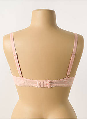 Soutien-gorge effet matière satinée haut soutien-gorge moulé rose PASSIONATA femme