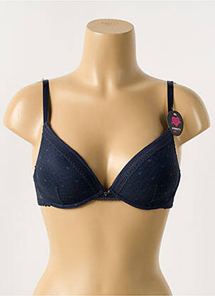 Soutien-gorge légère et transparente haut soutien-gorge moulé bleu PASSIONATA femme
