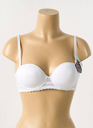 Soutien-gorge bretelle multi position haut soutien-gorge balconnet blanc PASSIONATA femme