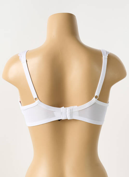 Soutien-gorge effet matière satinée haut soutien-gorge moulé blanc PASSIONATA femme