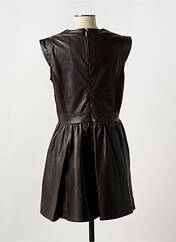 Robe mi-longue marron PAUL AJAMIAN pour femme seconde vue