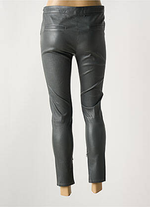 Pantalon slim taille haute taille haute gris PAUL AJAMIAN femme