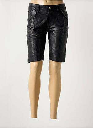 Bermuda slim taille normale noir PAUL AJAMIAN femme