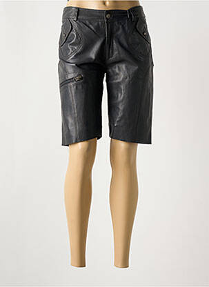 Bermuda slim taille normale gris PAUL AJAMIAN femme