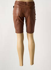 Bermuda marron PAUL AJAMIAN pour femme seconde vue
