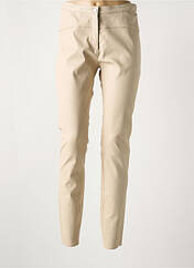 Pantalon slim beige PAUL AJAMIAN pour femme seconde vue