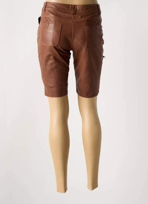 Bermuda marron PAUL AJAMIAN pour femme