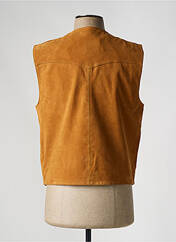 Gilet sans manche marron PAUL AJAMIAN pour homme seconde vue