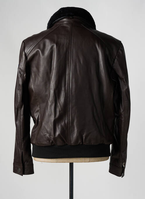 Blouson marron PAUL AJAMIAN pour homme