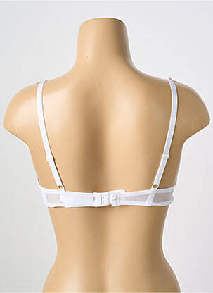 Soutien-gorge effet matière satinée haut soutien-gorge emboitant blanc PASSIONATA femme