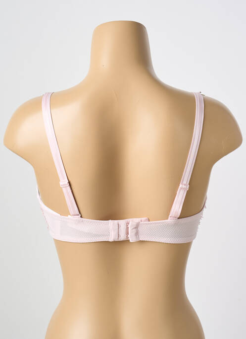 Soutien-gorge tissage tulle haut soutien-gorge emboitant rose CHANTELLE femme