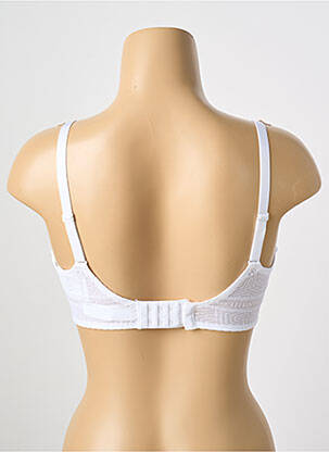 Soutien-gorge broderie haut soutien-gorge emboitant blanc CHANTELLE femme