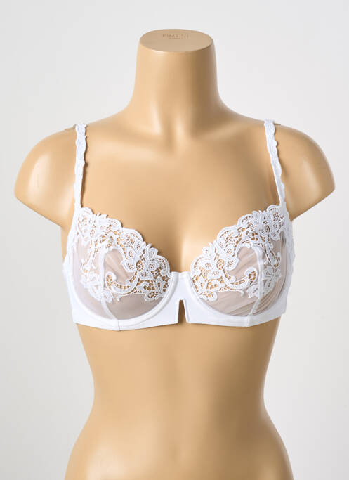 Soutien-gorge légère et transparente blanc SIMONE PERELE femme