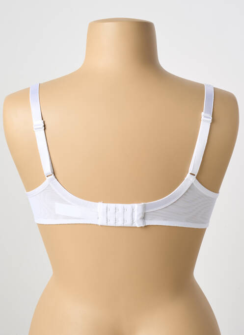 Soutien-gorge effet matière satinée haut soutien-gorge emboitant blanc CHANTELLE femme