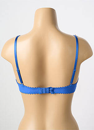 Soutien-gorge effet matière satinée haut soutien-gorge emboitant bleu PASSIONATA femme