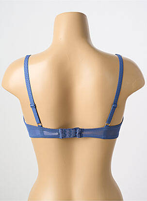 Soutien-gorge effet matière satinée haut soutien-gorge emboitant bleu PASSIONATA femme