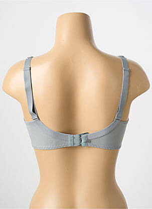 Soutien-gorge effet matière satinée haut soutien-gorge emboitant gris SIMONE PERELE femme