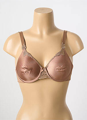 Soutien-gorge haut soutien-gorge emboitant haut soutien-gorge emboitant marron CHANTELLE femme