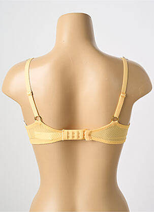 Soutien-gorge légère et transparente haut soutien-gorge emboitant jaune CHANTELLE femme