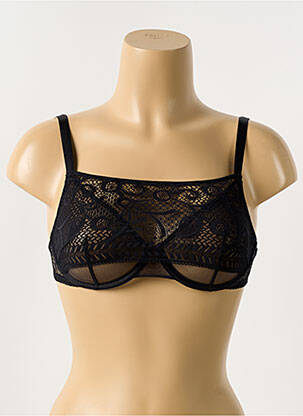 Soutien-gorge légère et transparente haut soutien-gorge emboitant noir PASSIONATA femme